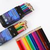 Hexagonal Log Colored Pencil Set - 72 or 48 Basswood Colors for Drawing and Art