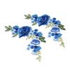 4pcs Iron On or Sew On Floral Appliques Handmade Iron On Patches DIY Crafts Sewing