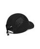 FALLETT Glossy Nylon Ball Cap Black