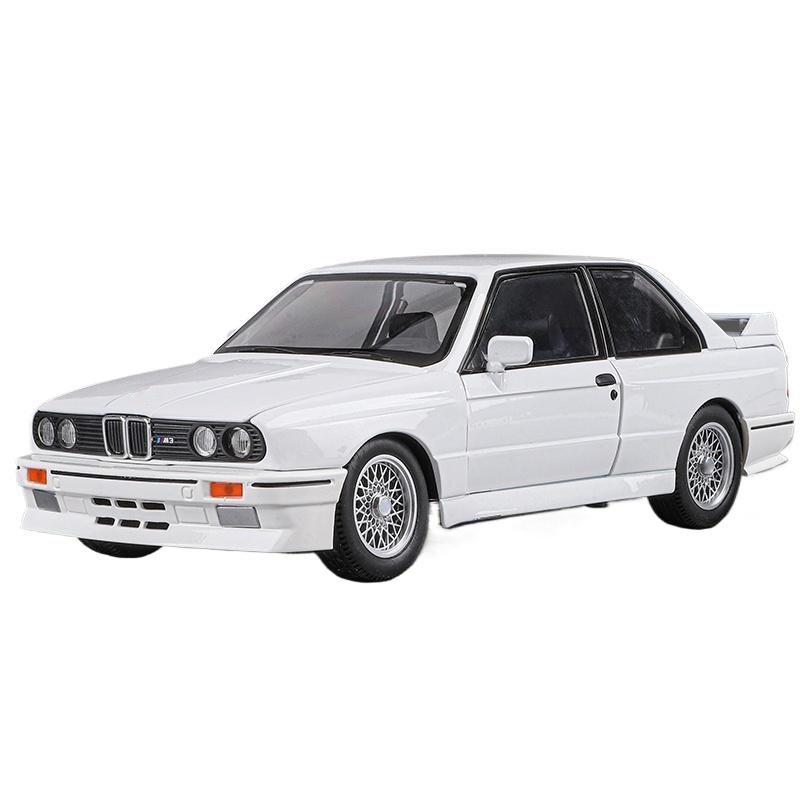 1/24 BMW M3 E30 IM Alloy Miniature Car Diecast Metal Model Collection Hobbies Birthday Present with Friend Decoration Classic Car GT