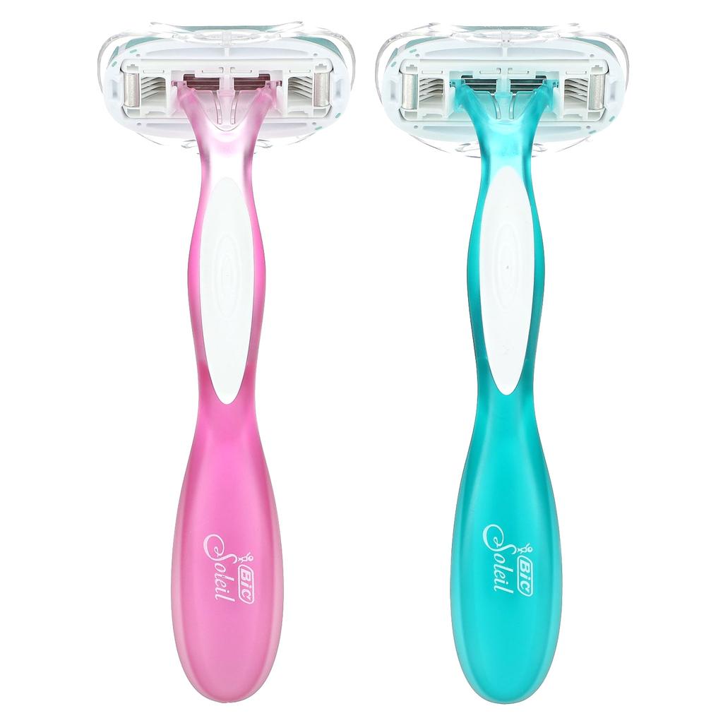 BIC, Soleil Sensitive Advanced, tek kullanımlık tıraş bıçağı, 2 tıraş bıçağı