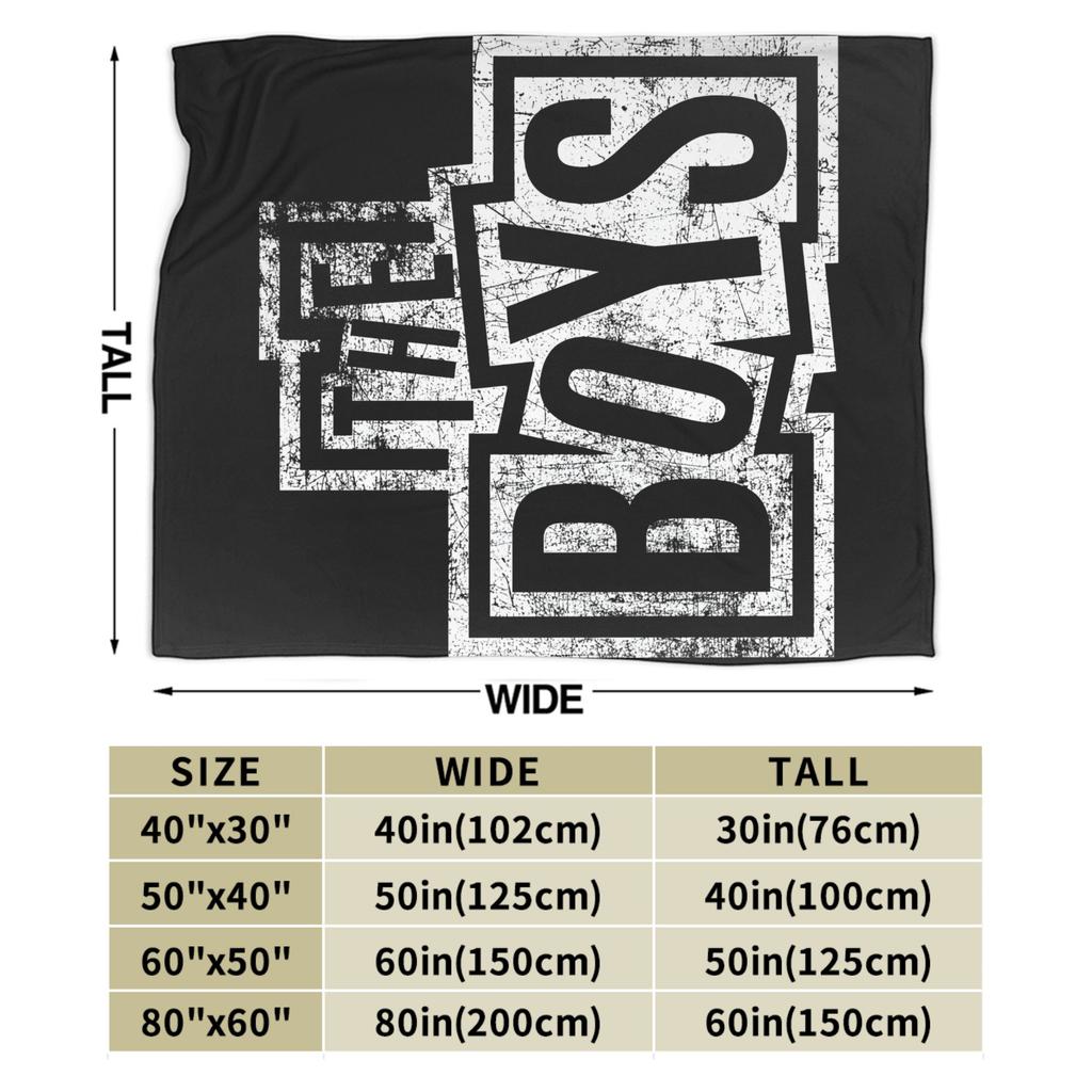 The Boys Tv Show The Seven Homelander Flannel Blanket Winter Warm Throw Blanket for Students Bedroom Bedspread Sofa Bed Cover