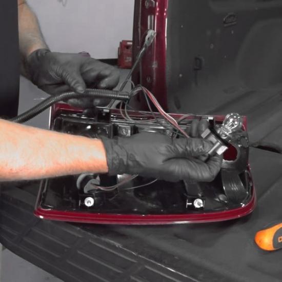 For Silverado Chevy GMC Sierra Side Tail Light Lamp Wiring Harness Left & Right