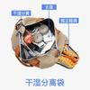 New Fitness Bag, Travel Bag with Separate Compartments for Wet and Dry Items, Independent Shoe Compartment, Large Capacity for Short-distance