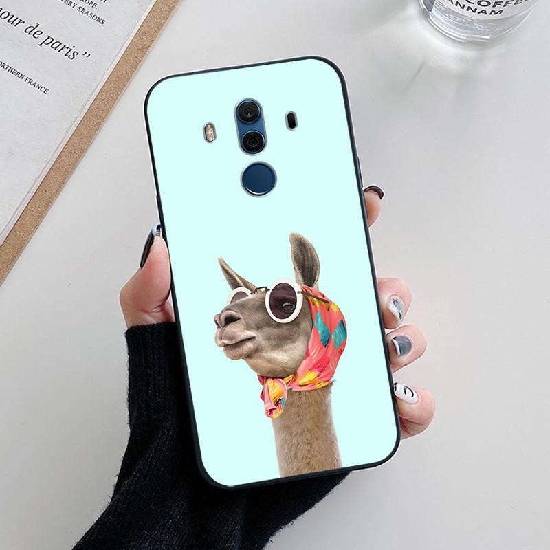 For Huawei Mate 10 Lite Case Mate 10Lite Mate 10 Pro Cute Flower TPU Silicone Case For Huawei Mate 10 Lite Soft TPU Coque Cover For Mate 10