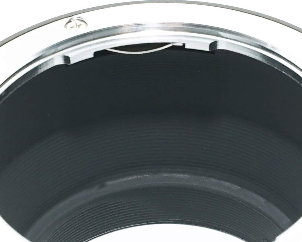 Adaptateur d'objectif Nikon AI vers monture Micro Four Thirds PRO avec chiffon d'objectif K&F m4/3 NF-M43-PRO (KFM43PRO)