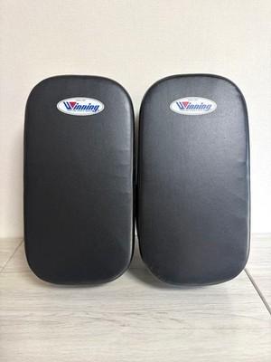 Winning Kick Mitt KB2301 Standard Black 2pcs Set Japan Miint Boxing FS