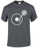 Dj Turntable Tshirt Mens Ibiza Club Party Old School Style Rave Edm Cool Top