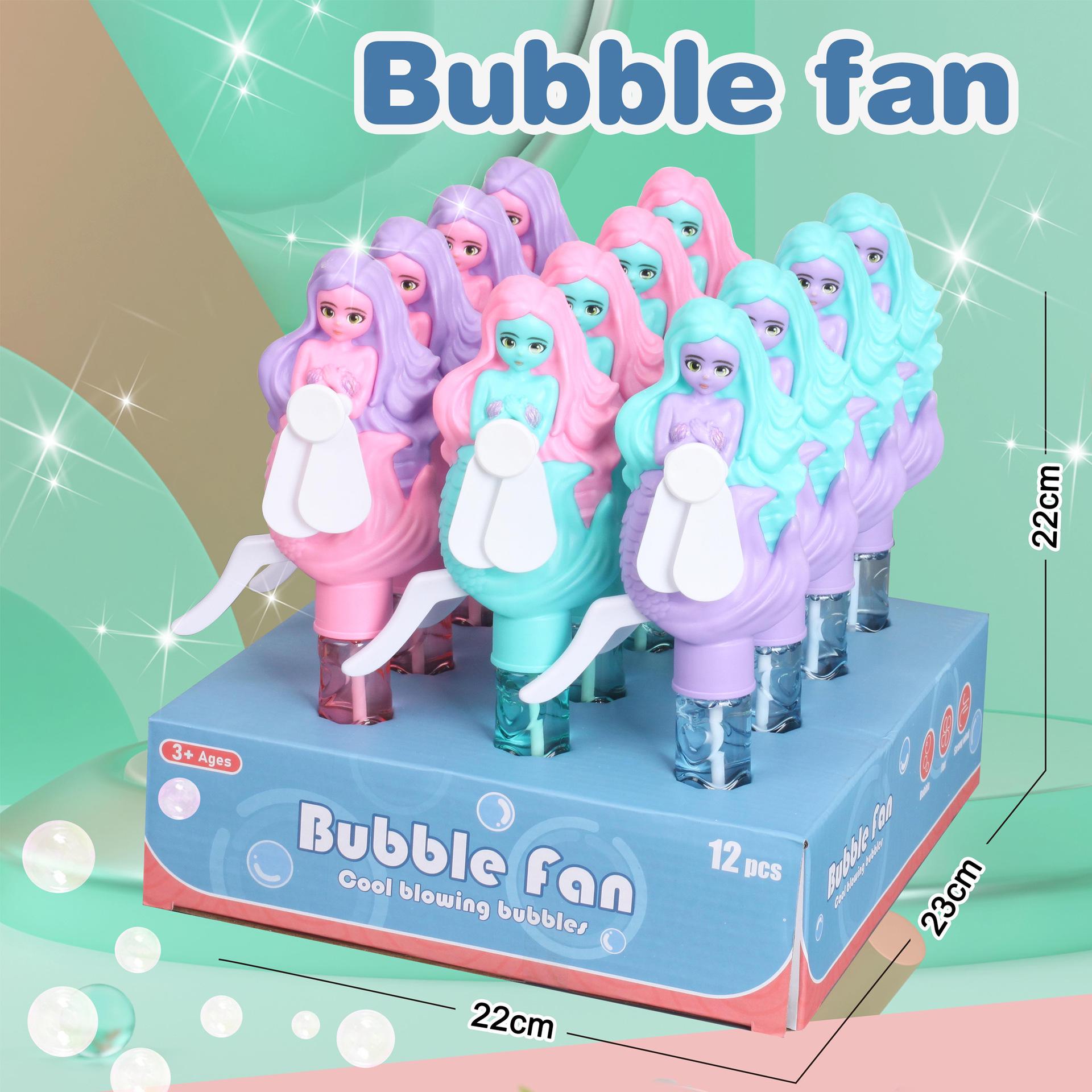 

Cartoon Lollipop Desktop USB Fan with Bubble Stick - Portable & Cute 20*9cm