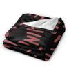 John McClane Christmas Die Hard Blanket Yippee Ki Yay Flannel Novelty Warm Throw Blankets for Bedspread Decoration Office
