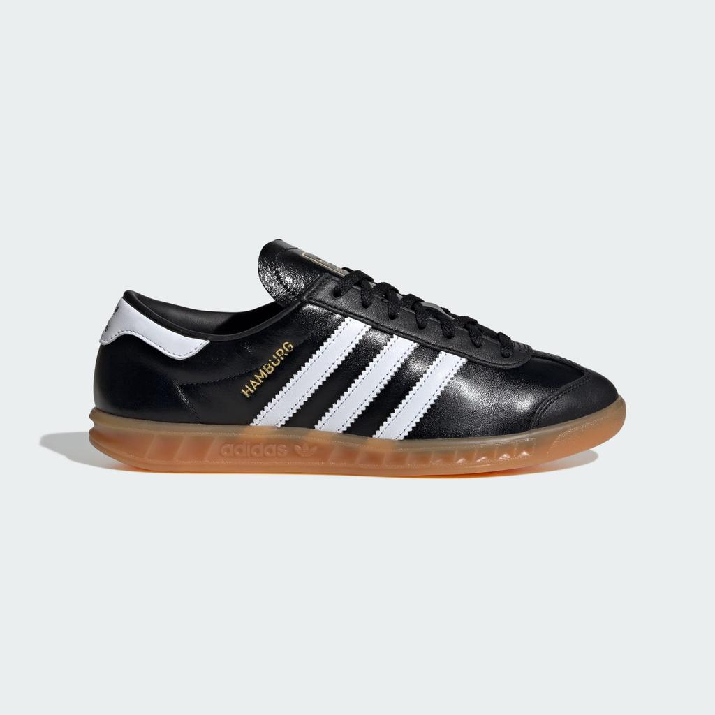 JI2626 Adidas Originals Hamburg Core Black Cloud White Gum (Women's)