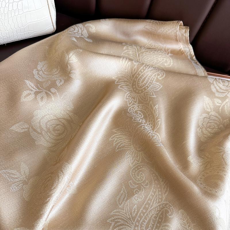 70*180cm Women Hijab Jacquard Scarf Muslim Wrap Ramadan Islam Winter Headscarf Hijabs Shawl Turban Neckerchief