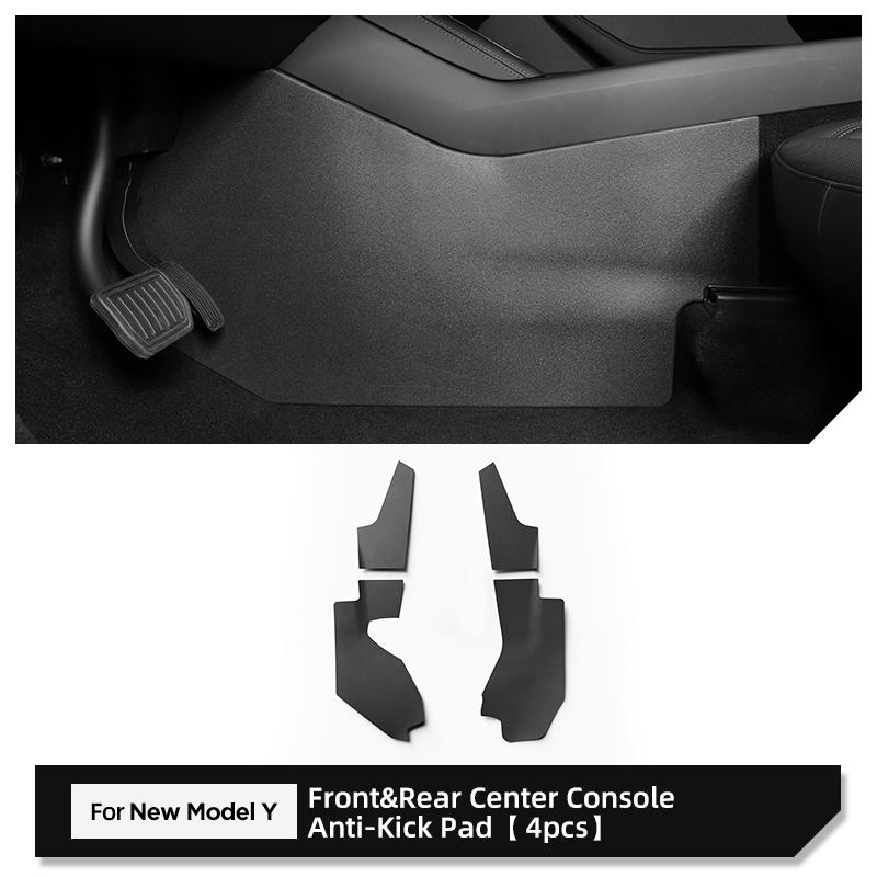 For Tesla Model Y Launch 2025 Juniper Anti-dirt Protective Pad Central Control Side Anti Kick Pad TPE Car Interior Accessories