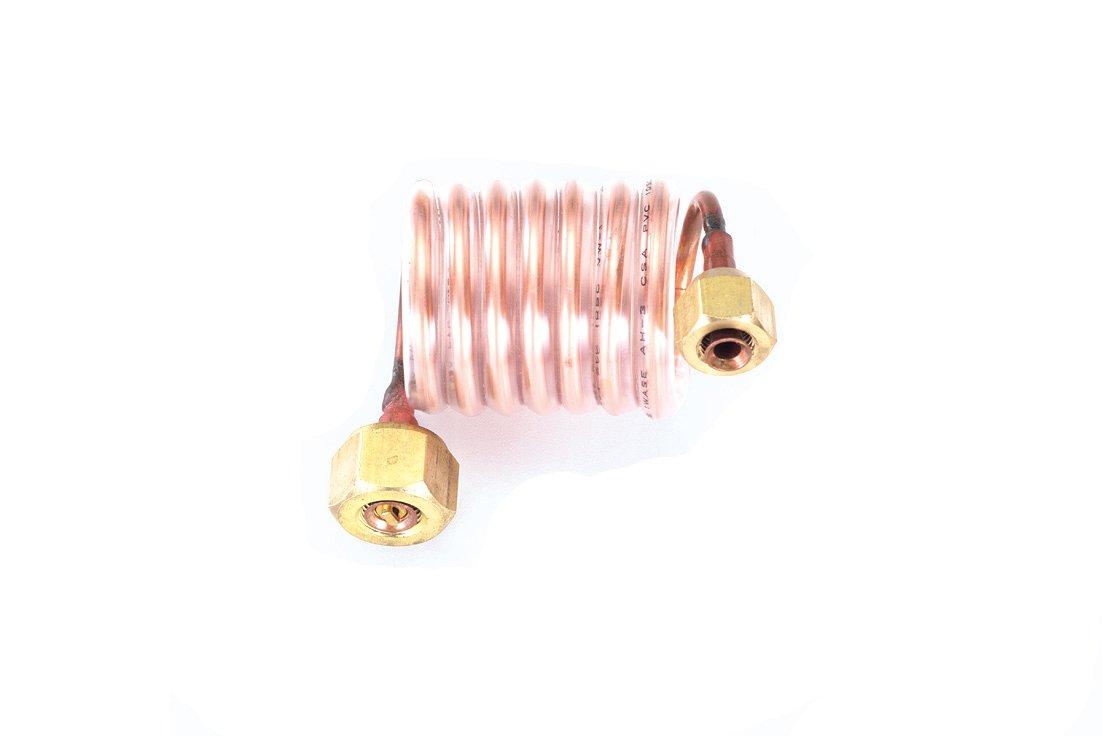 Ichinen TASCO R410A Capillary Tube with Nuts on Both TA147X-1.5 Ends, 1.5m
