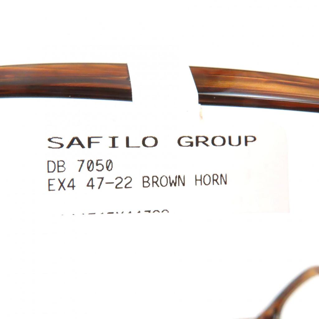 Pristine Eyewear by David Beckham Glasses Marble Pattern Clear Brown Mens DB7050 Used