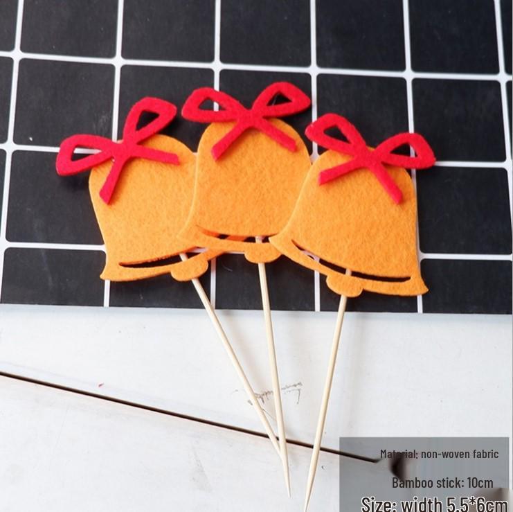 Christmas Decor Set: Card Inserts, Cake Toppers, Cup Garland, Wreath Ornaments, Strawberry Tower, Cartoon Star & Tree Decorations.