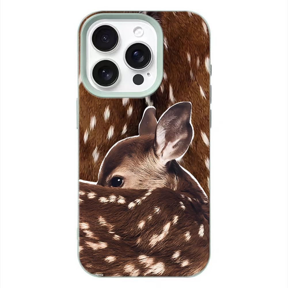 

Luxury And Cute Floral Deer Phone Case For Iphone 17 Air 16 16e 15 14 13 12 11 Pro Max Shockproof Protective Leather Cover iphone 16 Plus