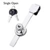 Push-pull Showcase Cabinet 328 Window Lock Door Lock Sliding Glass with Key