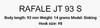 Treful Creation Rafale JT 93S Sinking Lure MRC (0172)