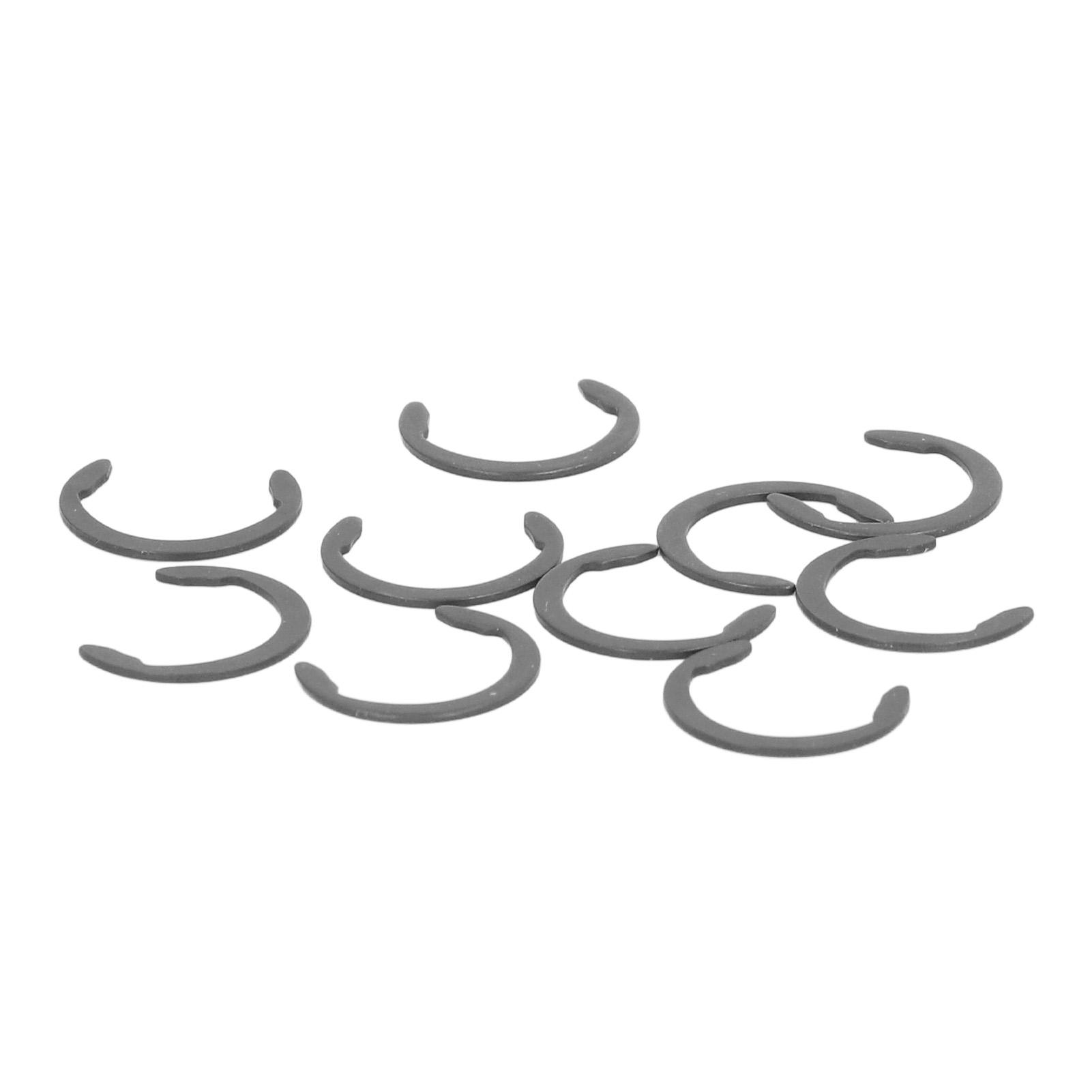 

10 ШТ. Стопорные кольца-клипсы, резиновые роликовые фиксирующие C-образные клипсы, быстросъемные кольца из высокоуглеродистой стали для резки