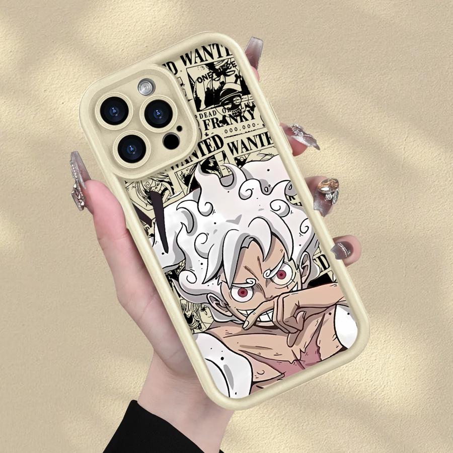 Soft Shell Case for iPhone XS Max 13 12 11 Pro Max XR 16e 17 Air 15 16 14 Plus One Piece Luffy Trafalgar D Water Law