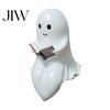 Supporto Decorativo per Ramo Fantasma Halloween Luce Notturna da Appendere Statuetta in Resina, Ornamento Luminoso da Tavolo Stile Rustico Vintage, Decorazione Calda Ambrata per