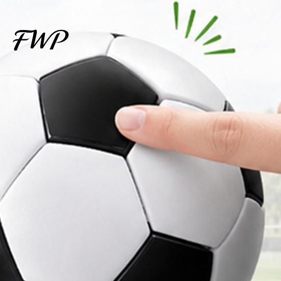 Lightweight Stress Reliever Football Fidget Clicker Toy, Mini Soccer Clicking Toy for Anxiety Travel Relief, Home Office Worker Focus Aid Desk