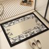 Cartoon Non-slip Absorbent Bathroom Mat - Stain-Resistant, Easy-Clean, Quick-Dry Carpet for Household Toilets and Doors