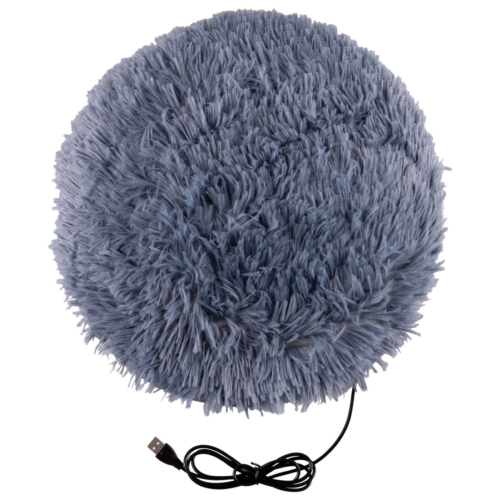 

CAWKAY Pet Heating Mat, Pet Heater for Dogs and Cats, USB Powered, Electric Blanket, Cold Weather Protection, Gift (Blue Gray)