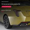 Cadillac CT5 Vorgeschnittene TPU Lackschutzfolie für Stoßstangen vorne & hinten - Transparent & Kratzfest