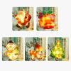 Christmas Hanging Lights LED Window Lights With Suction Cup Battery Powered LED Christmas Window Lamp Elk Snowmen Xmas