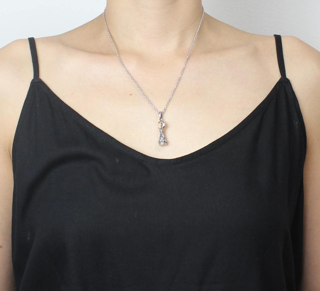 Good Vibrations Mexico Mayan Civilization Moon Crescent Moon Chess Bishop Pendant
