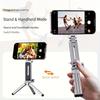 1pc Portable Magnetic Tripod Stand, Rotating Plastic/Metal Phone Holder for Travel - Use On Airplane Train Seat, Live Streaming