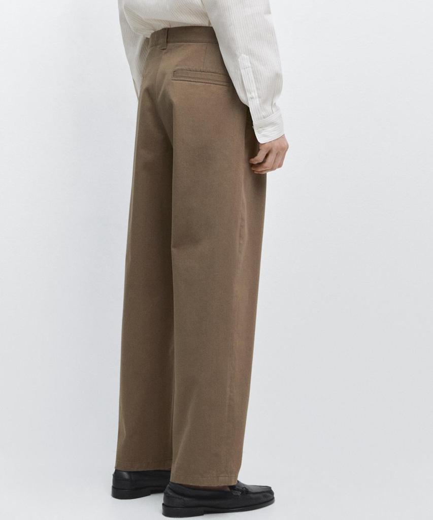 Masimodutti Cotton Relaxed Fit Pants