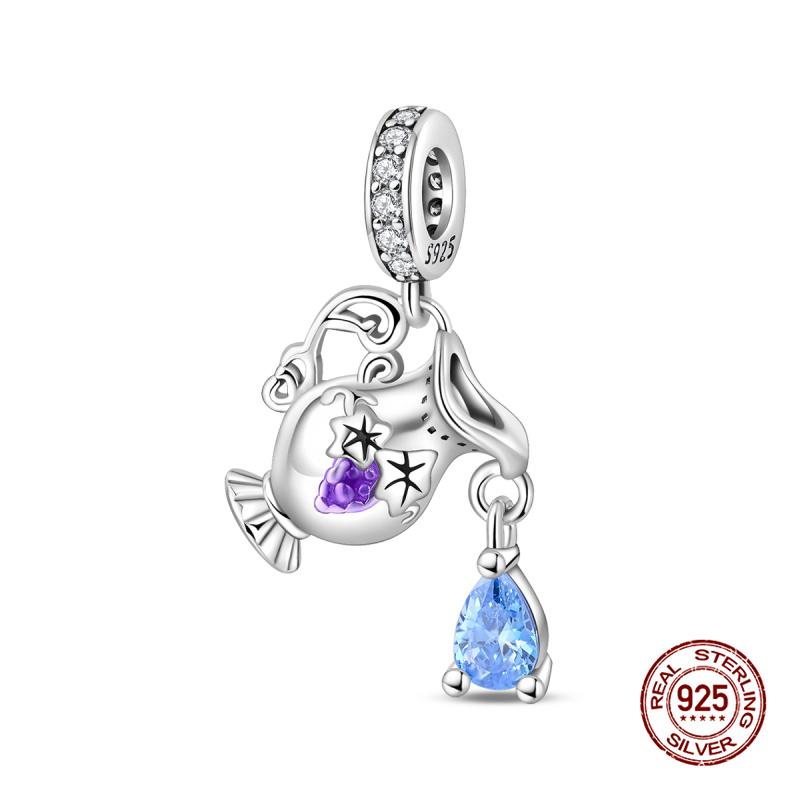 Charms Copper Fit Charms 3Mm Original Bracelet Womens Sunflower Bead Under The Moon Pendant Diy Fine Jewelry Gift New In