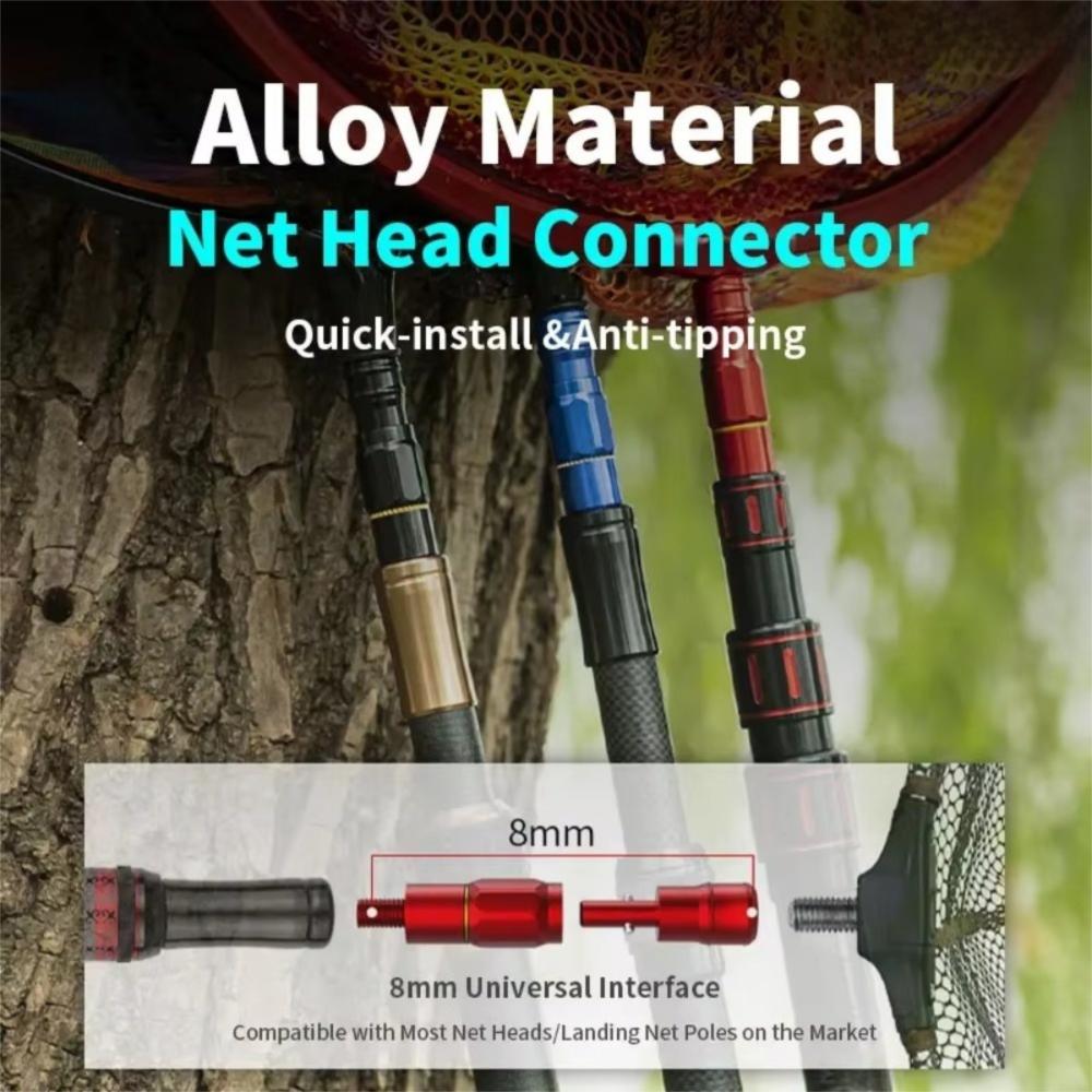 8mm Interface Quick Release Net Connector Anti-rotation Net Head Connector