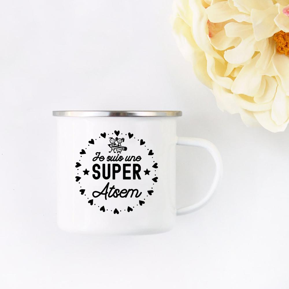 Thank You for Being Such A Great Atsem Enamelled Mug Gift Idea for Atsem Coffee Lover Original Gifts End of School Year Gift