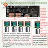 ZK-HT22 2.1 channel TDA7498E Bluetooth 5.1 Digital Power Amplifier Module High and Low Tone Subwoofer 160WX2+220W