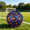 1PC Colorful Starry Sky Soccer Ball Size 5 Football Machine Sewn Indoor/Outdoor Universal Football W101