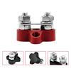 Single/Dual Terminal Block Stud 12-48V Bus Bar Power Terminal Block Positive Negative Fixed Wiring Bolts For Truck Rv Boat