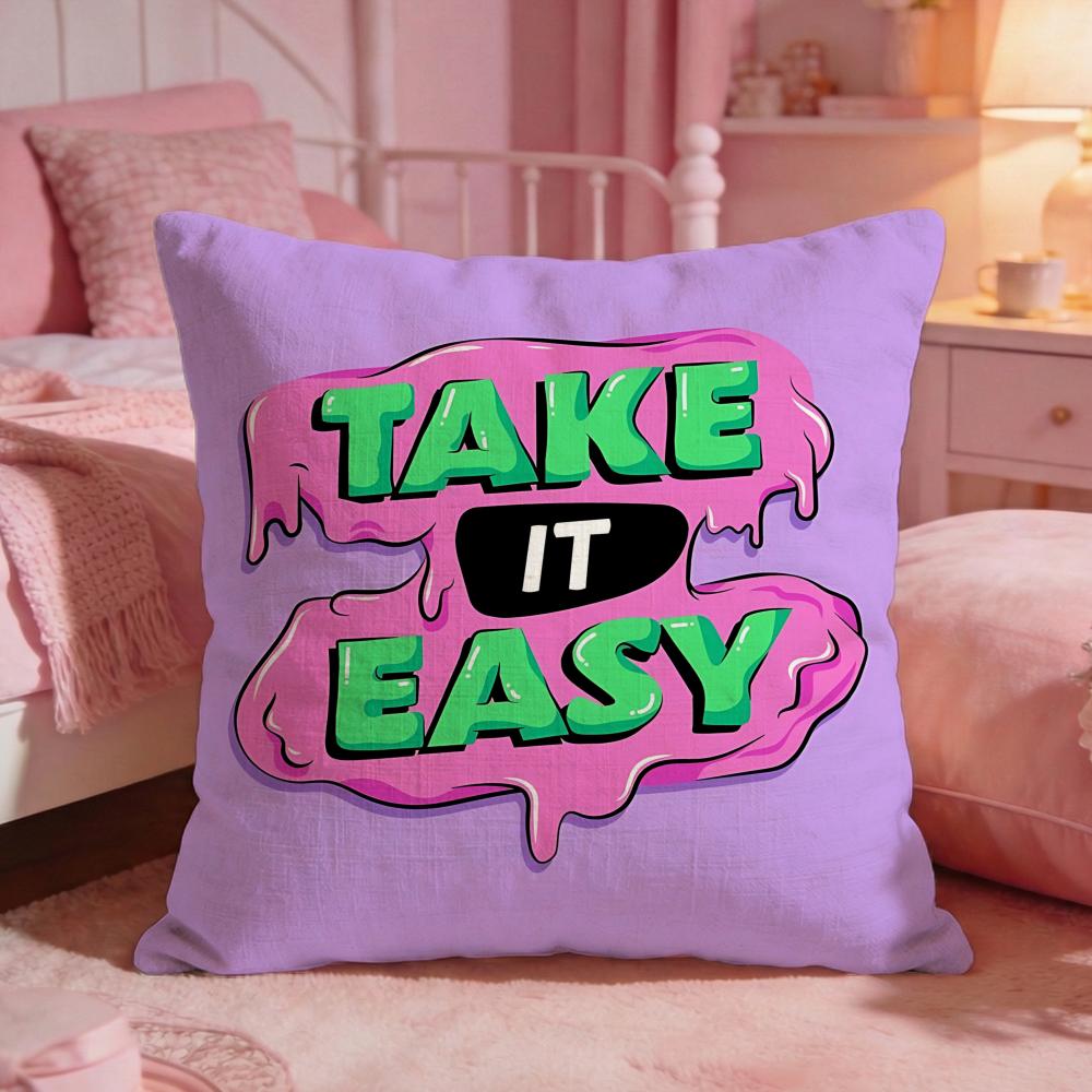 MMotivational QuoteS Cushion Cover Premium Comfort Reversible Pillow Cove Two In One Design for Any Room Car Interior