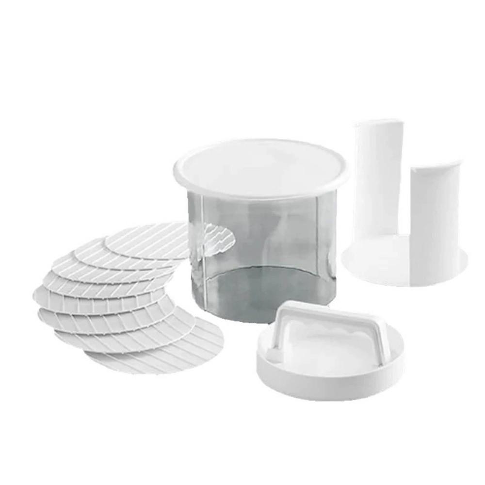 Non-Stick Hamburger Patty Press Reusable Beef Press Mold Burger Shaper Hamburger Patty Box BBQ