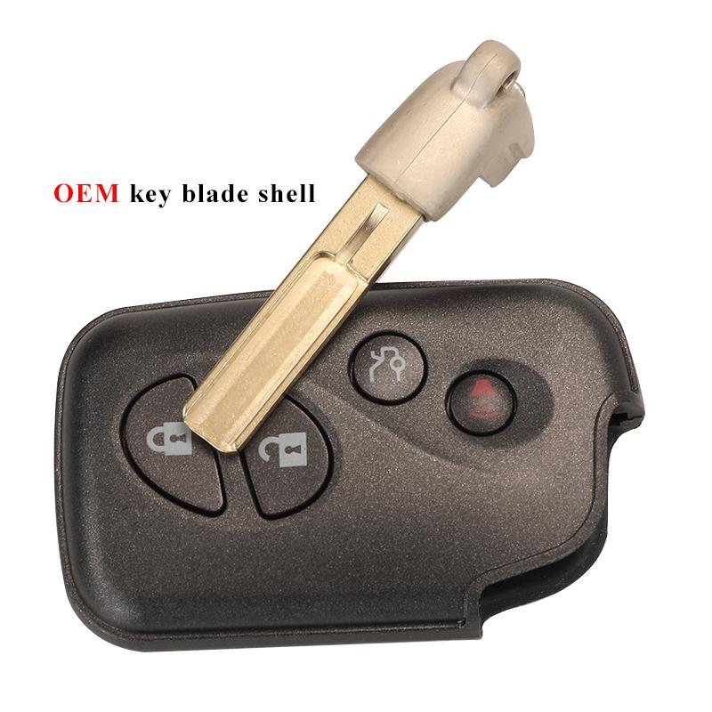 Jinyuqin Fernbedienung Auto Schlüsselhülle Für Lexus GS300 GS350 GS430 GS450H GS460 ES350 LX470 LS460 LX570 IS350 RX350 IS220 IS 250 350