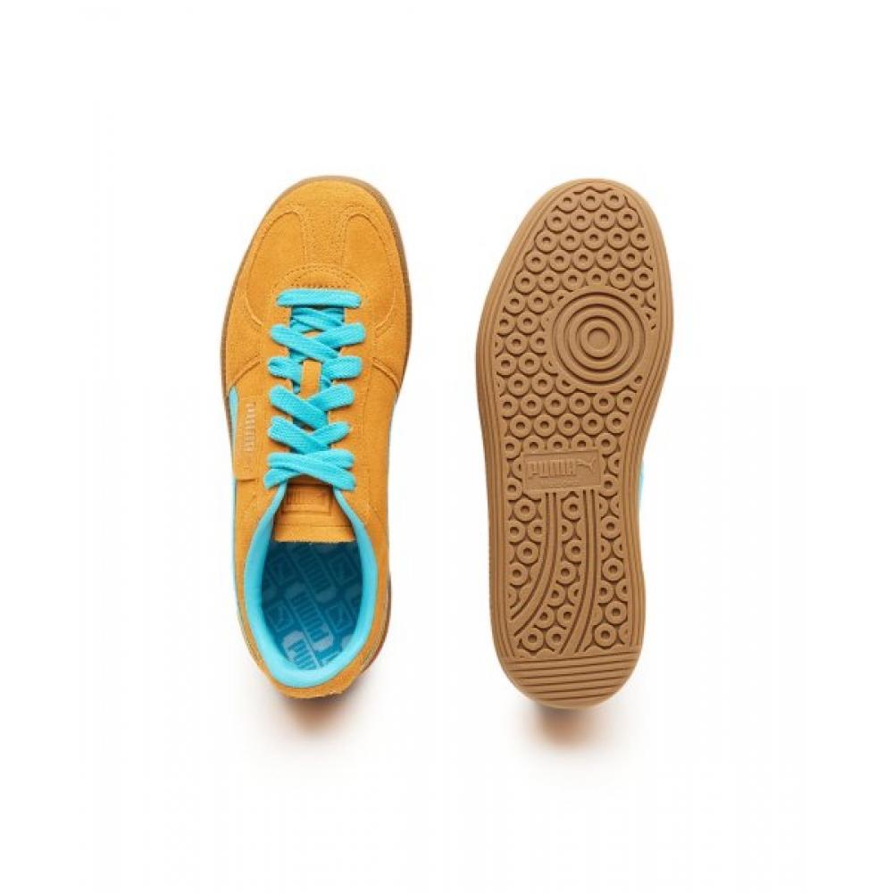 Puma Palermo   Cheddar  Aqua 396463 13