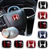 ARG1 3D Metal alloy Car Steering Wheel Badge Emblem steer wheel sticker Decal Car Styling For HONDA CIVIC HR-V XR-V URV FREED STEPWGN