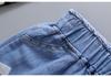 Disponibile: Pantaloncini di jeans da bambina 2025 - Nuovo stile per bambini e ragazzi, Capospalla sottile per bambine