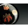 Medium-sized Tea Caddy with Kodaiji Maki-e Lacquer and Colored Maki-e Lacquerware, Made of Resin, Made In Japan, Suitable for Tea Ceremonies