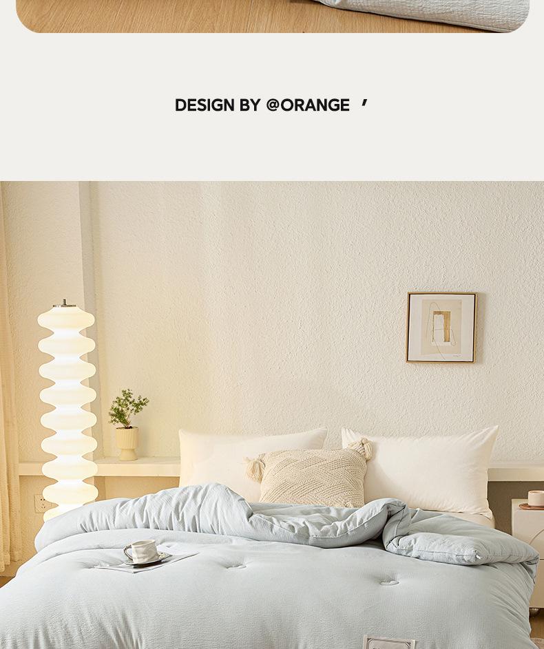 Kołdra Gruba z Włókna Sojowego Klasy A Antybakteryjna - Ciepła na Zimę, Przytulna na Wiosnę i Jesień, Pojedyncza Kołdra Bawełniana na Wszystkie Sezony