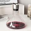 1550ml Luxury High-end Red Wine Decanter Transparent Red Wine Separator Household European Style Glass Decanter Wine Utensils