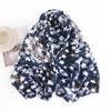 Starry Printed Imitation Cashmere Scarf for Women Elegant Temperament Warm Shawl  Fashionable Commuter Neck Protector  Cold Protection Scarf